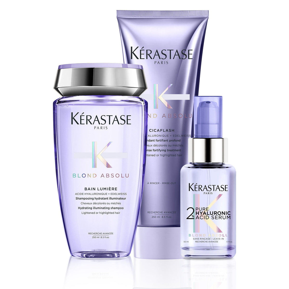 Trio Blond décoloré ​