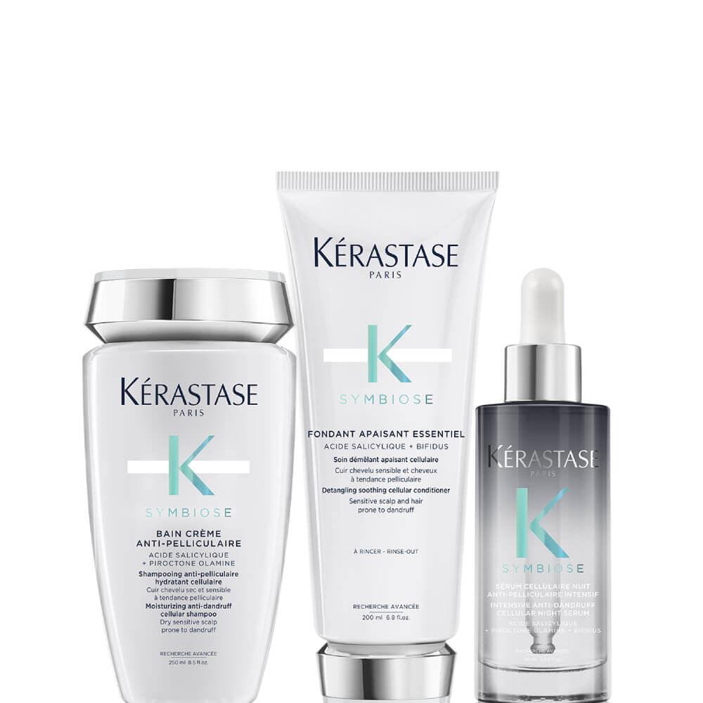 Trio Symbiose anti-pelliculaire cuir chevelu sec